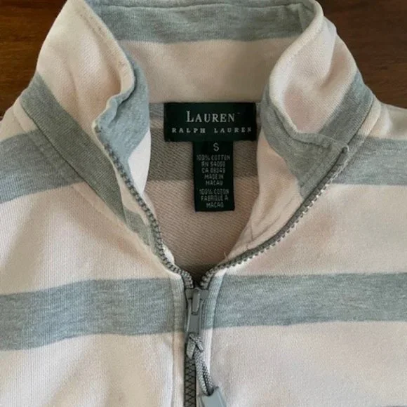 Lauren Ralph Lauren Oversized Terry Sweatshirt - Picture 2 of 7